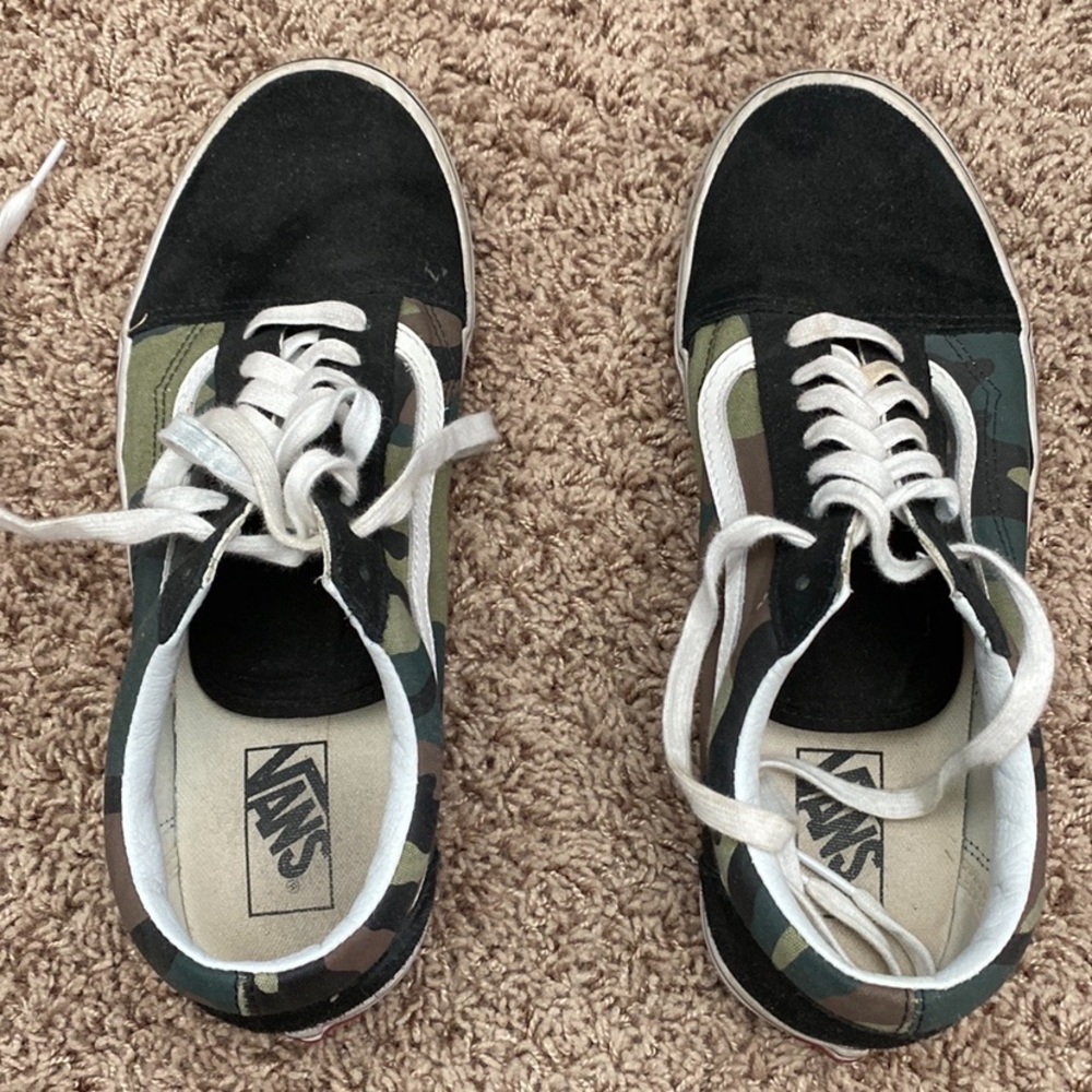 camo vans
